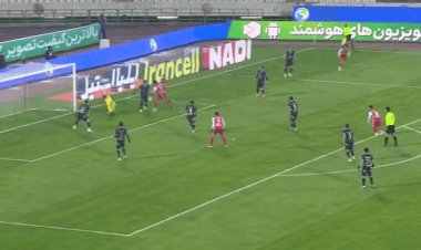 گل چهارم پرسپولیس به نساجی توسط دانیال اسماعیلی فر
