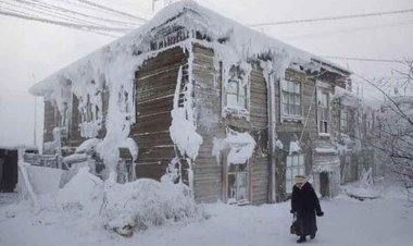 ببینید| زندگی در سرمای منفی ۷۵ درجه!