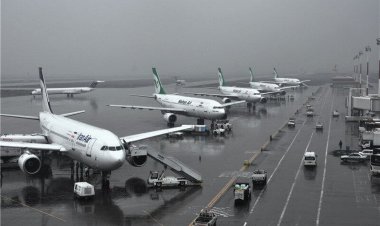 توقف پروازهای فرودگاه اهواز