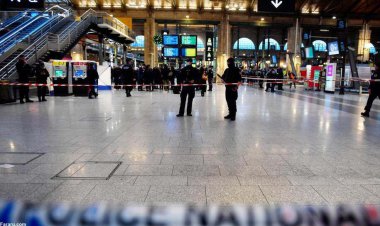 حمله با سلاح سرد در ایستگاه قطار شهر پاریس   