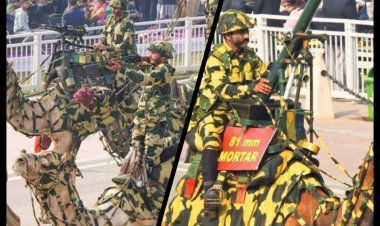 عکس | ادوات باورنکردنی ارتش زمینی هند: شتر مجهز به خمپاره‌انداز!