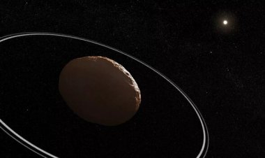 رصد یخ در سیارک حلقه دار با تلسکوپ جیمز وب    