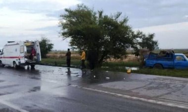 یک کشته و۱۱ مصدوم  در پی واژگونی نیسان در شوش