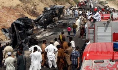 ۳۹ کشته در سانحه وحشتناک پاکستان