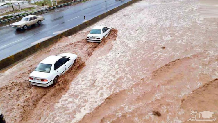 هشدار سیلاب و طغیان رودخانه‌ها در فارس