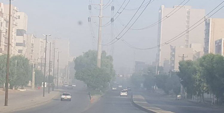 پنج شهر خوزستان در وضع قرمز آلودگی هوا