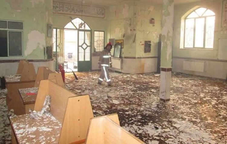 انفجار در یکی از مدارس ملایر