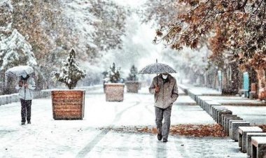 بارش برف و باران در نقاط مختلف کشور