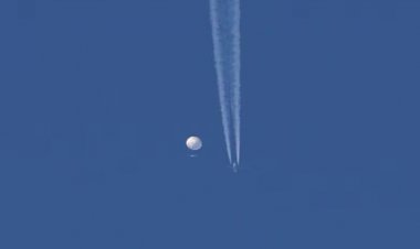 آمریکا بالون چینی را ساقط کرد