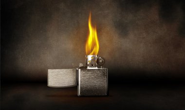 گاز فندک جان یک مرد را گرفت