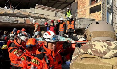 فیلم| پیرترین فرد نجات یافته از زلزله ترکیه و سوریه