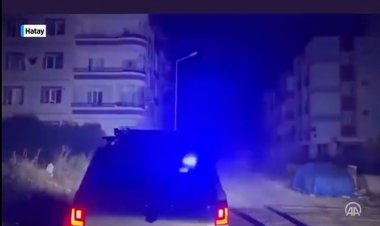 لحظه وقوع زلزله ۶.۳ ریشتری امروز در ترکیه