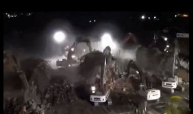 ببینید | خراب کردن پل بتنی و ساخت مجدد جاده در ۲۴ ساعت در ژاپن