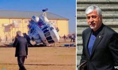 ببینید| وضعیت وزیر ورزش پس از لحظه سقوط هلی کوپتر