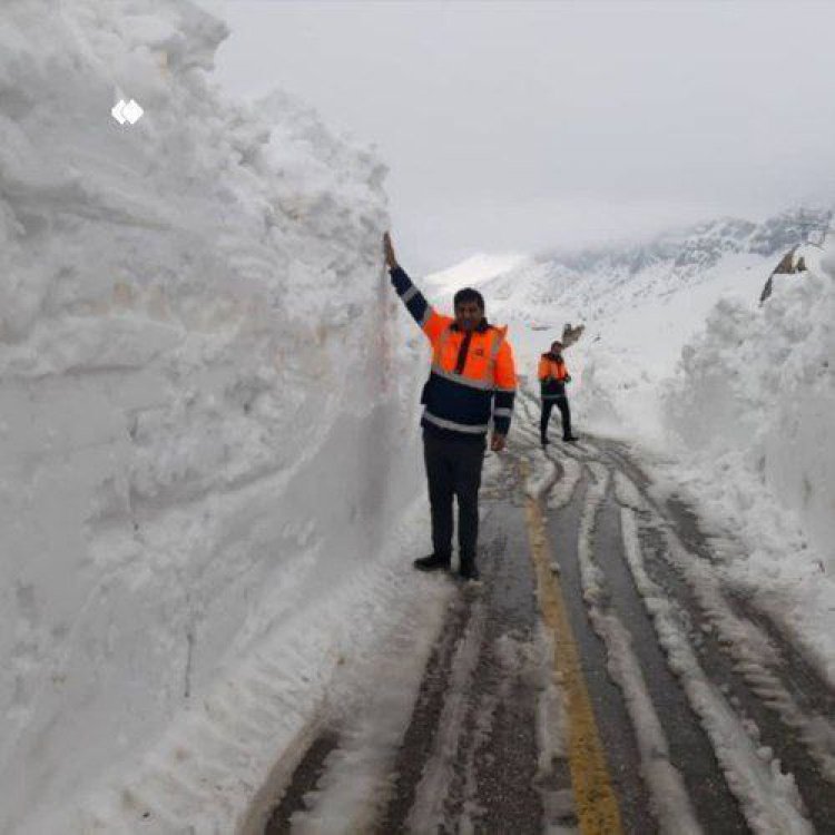 ۲۱۲ سانتی‌متر برف در ایستگاه کوهرنگ ثبت شد