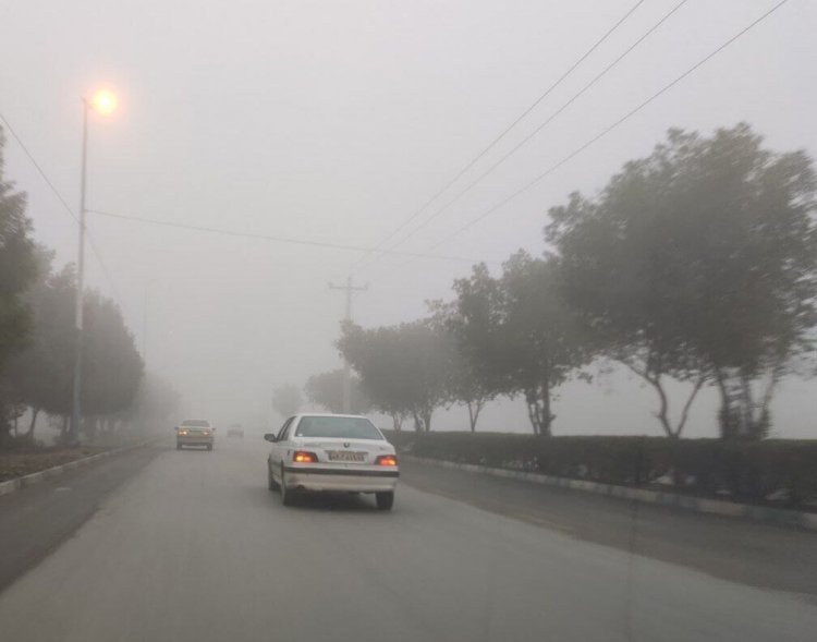 هشدار هواشناسی خوزستان نسبت به وقوع مه صبحگاهی و شامگاهی
