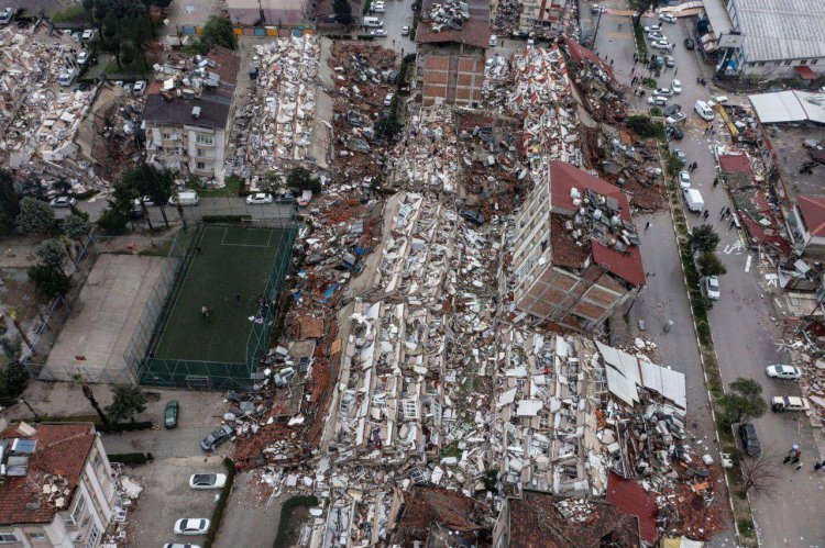 تصویری غم انگیز از زلزله امروز ترکیه