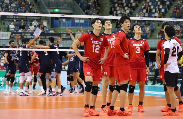رقابت ژاپن با والیبال ایران در لیگ ملت‌ها
