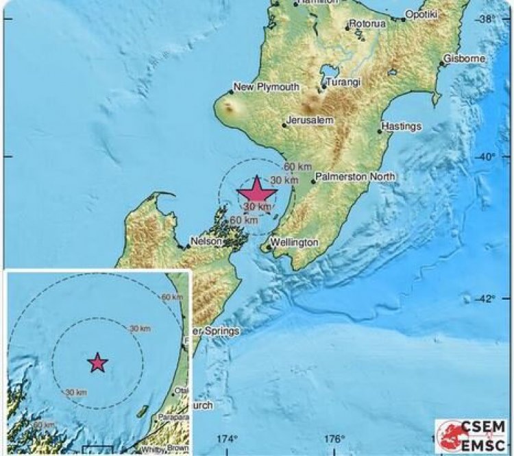 وقوع زلزله ۶.۱ ریشتری در نیوزیلند