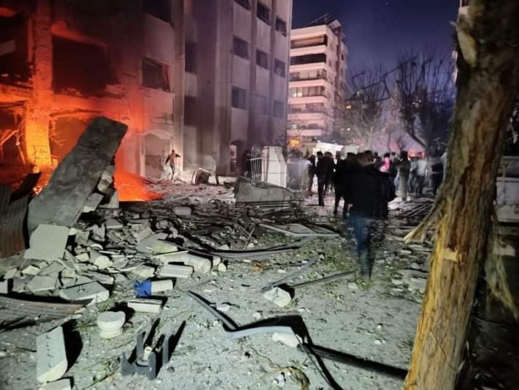 حمله موشکی تل‌آویو به دمشق
