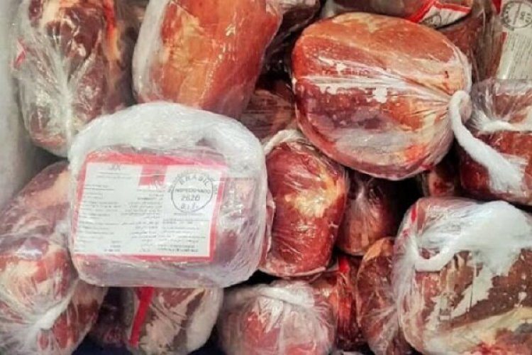 محموله گوشت منجمد برزیلی در بندرعباس تخلیه شد