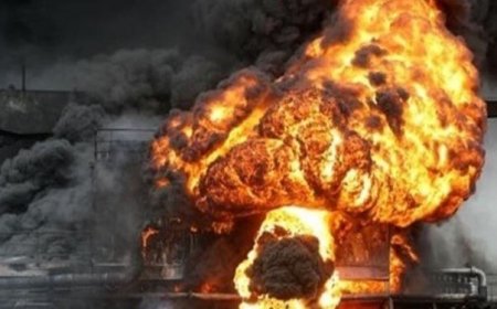 انفجار مخزن آمونیاک در بندرعباس