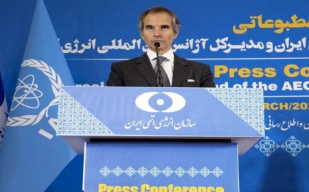 رافائل گروسی با رئیسی دیدار کرد