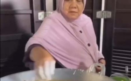 ببینید | آشپزی عجیب یک زن؛ فرو بردن دست داخل روغن داغ!