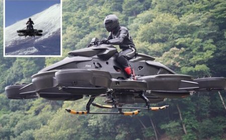  اولین «دوچرخه پرنده» جهان وارد بازار شد