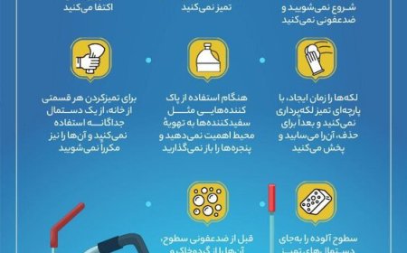 اینفوگرافیک | اشتباهات رایج در خانه تکانی