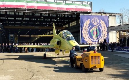 ببینید | رونمایی نمونه آزمایشی جت آموزشی