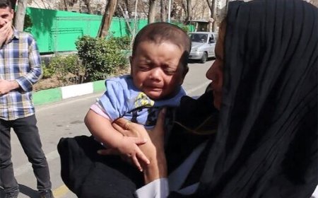 ببینید| نجات نوزاد ربوده شده از دست گروگانگیرها توسط پلیس
