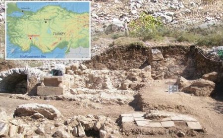 راز دفن عجیب جسد در مقبره ۲ هزار ساله در ترکیه