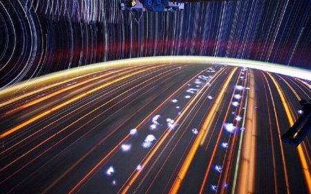 طوفان‌های رعد و برق و رد ستارگان از منظر ایستگاه فضایی