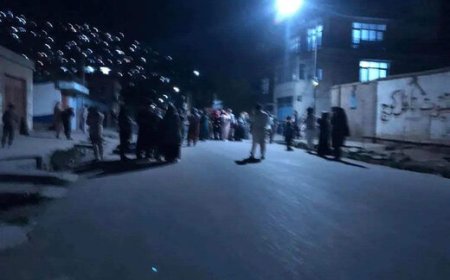 ببینید | لحظه وقوع زلزله در حین پخش اخبار تلویزیون در پاکستان