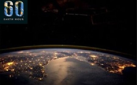 تصویر نازیبای بدحالی کره خاکی ما به وقت "ساعت زمین"