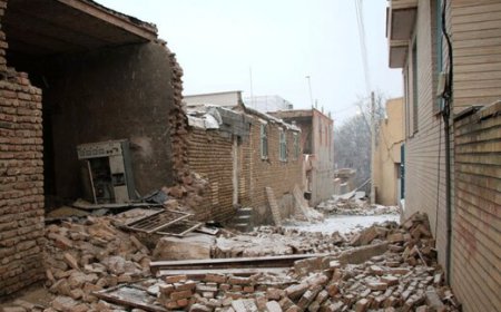 ببینید| اولین تصاویر از میزان زلزله صبح امروز در خوی