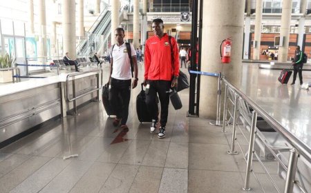 عکس| تیم ملی فوتبال کنیا وارد تهران شد