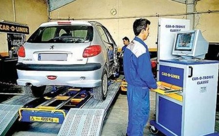 اعلام هزینه معاینه فنی خودروها در سال جدید