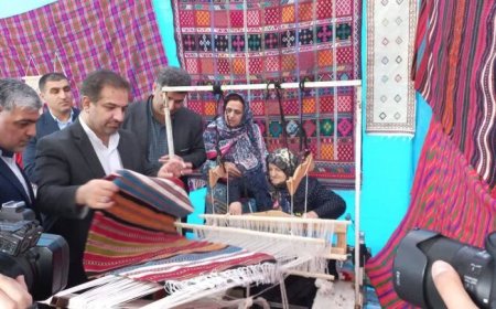 نمدمالی و گلیم بافی در معرض فراموشی است