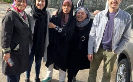 عکس| فائزه هاشمی پس از چند ماه زندان به مرخصی آمد