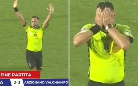 اشتباه بزرگ داور ایتالیایی: این بازی دو پایان داشت!
