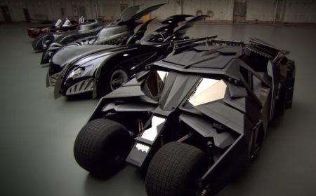 ببینید | رونمایی از ماشین عجیب و غریب «بتمن» در دبی