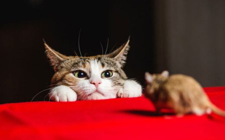 ببینید | «تام و جری» در دنیای واقعی؛ کتک خوردن گربه ملوس خانگی از یک موش غول پیکر