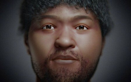 بازسازی چهره مرد ۳۵ هزار ساله/ عکس