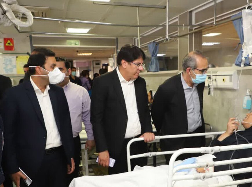 حال عمومی دانش‌آموزان منتقل شده به بیمارستان نمازی شیراز خوب است