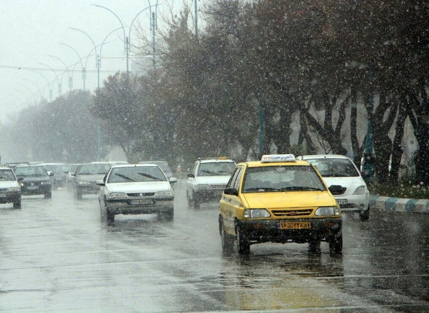 ورود سامانه بارشی جدید و آغاز بارندگی در مناطقی از فارس