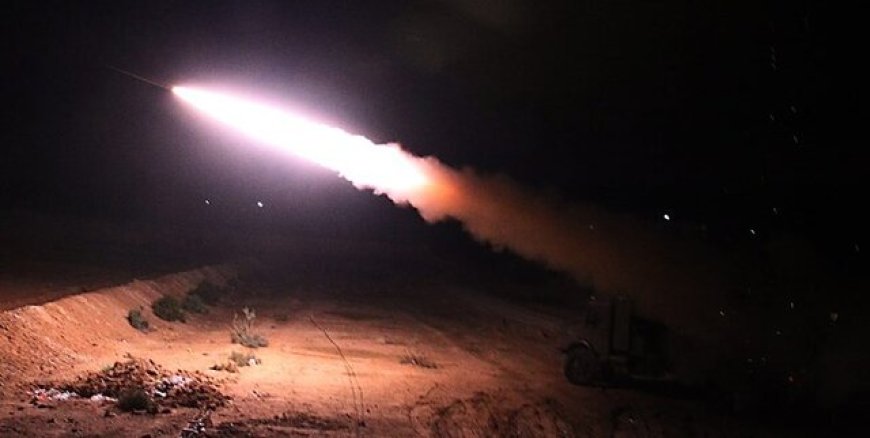 حملات موشکی به چند پایگاه آمریکا در شرق سوریه