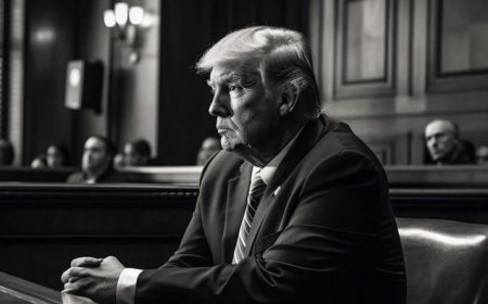 ببینید| ترامپ وارد دادگاه منهتن شد