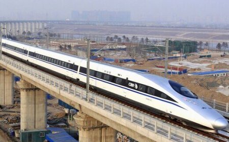 ببینید| سرعت سرسام آور قطار سریع‌السیر ژاپنی؛ هر کیلومتر در ۷ ثانیه!